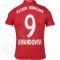 Marškinėliai futbolui Adidas FC Bayern Monachium Lewandowski Home Junior AI0055