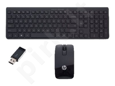 HP Wireless Desktop Keyboard + FK (US/INT) and mouse set - wireless - 2.4 GHz