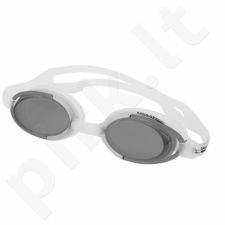 Plaukimo akiniai Aqua-Speed Malibu balta-juodas