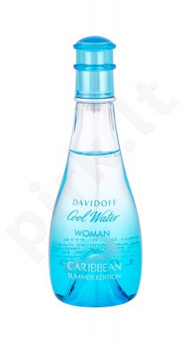 Davidoff Cool Water, Caribbean Summer Edition, tualetinis vanduo moterims, 100ml