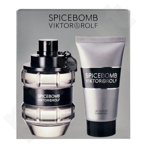 Viktor \u0026 Rolf Spicebomb, rinkinys tualetinis vanduo vyrams, (EDT 90ml + 50ml  dušo želė) - Pirk.lt parduotuvė