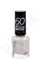 Rimmel London 60 Seconds, Super Shine, nagų lakas moterims, 8ml, (730 Silver Bullet)