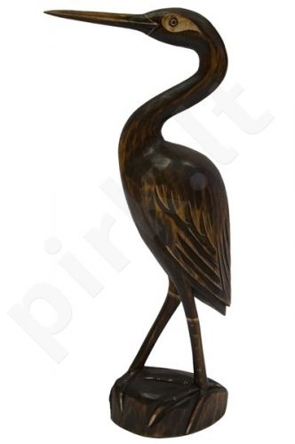 Medinė paukščio statulėlė 33 cm 62611