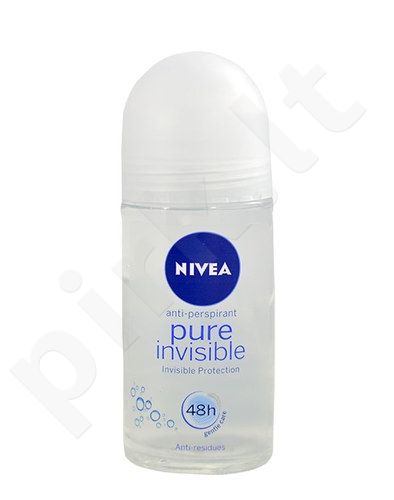 Nivea Pure Invisible, 48H, antiperspirantas moterims, 50ml