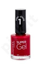 Rimmel London Super Gel, STEP1, nagų lakas moterims, 12ml, (045 Flamenco Beach)