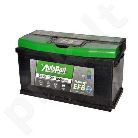 AKUMULIATORIUS AUTOPART GALAXY EFB 95AH 850A 12V START-STOP SB