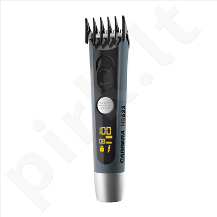 Carrera Beard Trimmer 623 Professional stainless steel cutting system with titanium coated cutting blade