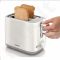 PHILIPS HD2595/00 Toaster, 2 slot, 4 functions, Non-slip feet, White