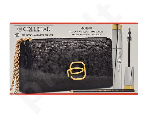 Collistar Art Design, rinkinys blakstienų tušas moterims, (12ml blakstienų  tušas Art Design + 1,5g Kajal Pencil + krepšys), (Black) - Pirk.lt  parduotuvė