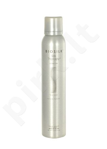 Farouk Systems Biosilk Silk Therapy, Shine On Spray, priemonė plaukų spindsiui suteikti, 150g