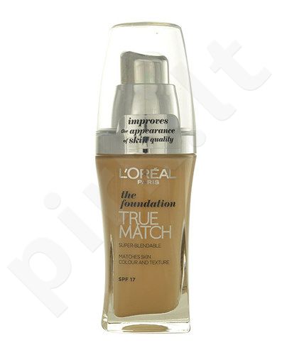 L´Oréal Paris True Match, makiažo pagrindas moterims, 30ml, (D4-W4 Golden Natural)