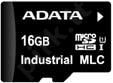 Atminties kortelė Adata Industrial microSDHC 16GB, MLC, nuo -45 iki +85C