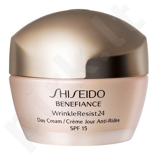 Shiseido Benefiance Wrinkle Resist 24, Day Cream SPF15, dieninis kremas moterims, 50ml