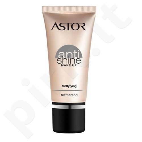 ASTOR Anti Shine Makeup, Mattifying, makiažo pagrindas moterims, 30ml, (201 Sand)