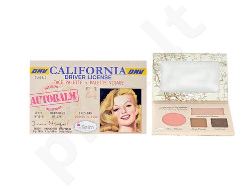 TheBalm Autobalm California, rinkinys makiažo paletė moterims, (Face Palette)