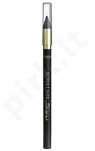 L´Oréal Paris Super Liner Silkissime, akių kontūrų pieštukas moterims, 1g, (01 Seductive Black)