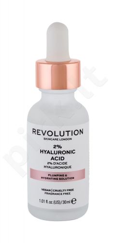 Makeup Revolution London Skincare, 2% Hyaluronic Acid, veido serumas moterims, 30ml