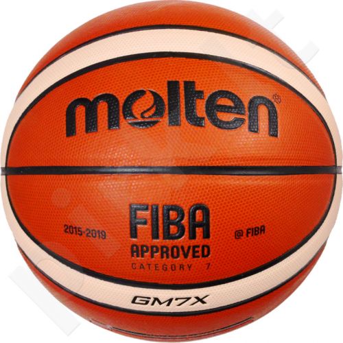 Krepšinio kamuolys training BGM7X FIBA sint. oda