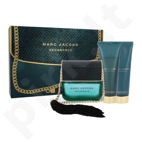 Marc Jacobs Decadence, rinkinys kvapusis vanduo moterims, (EDP 100ml + kūno losjonas 75ml + dušo želė 75ml)