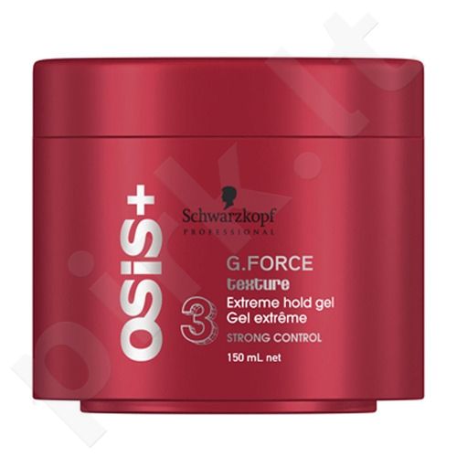 Schwarzkopf Osis+, G.Force, plaukų želė moterims, 150ml