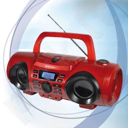 Grotuvas CD/MP3USB su radija Roadstar CDR-265U-RD
