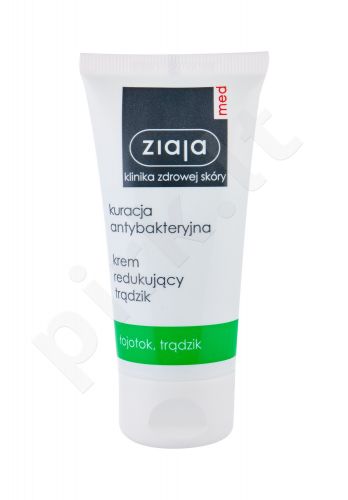 Ziaja Med Antibacterial Treatment, Anti-Acne Cream, dieninis kremas moterims ir vyrams, 50ml