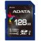 Atminties kortelė Adata SDXC UHS-1 U3 128GB, Sparta 95/60MBs