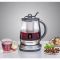 Virdulys Rommelsbacher TA 1400 Tea maker, Glass, Stainless steel/Black, 1400 W, 360° rotational base, 1.2 L