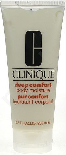 Clinique Deep Comfort, Body Moisture, kūno losjonas moterims, 200ml