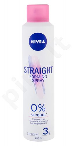 Nivea Forming Spray, Straight, plaukų glotninimui moterims, 250ml