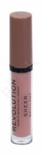 Makeup Revolution London Sheer Brillant, lūpdažis moterims, 3ml, (110 Chauffeur)