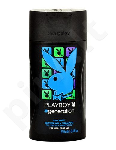 Playboy Generation For Him, dušo želė vyrams, 250ml