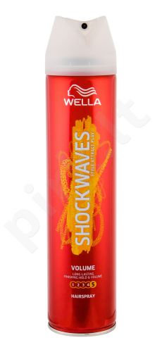 Wella Shockwaves, Volume, plaukų purškiklis moterims, 250ml
