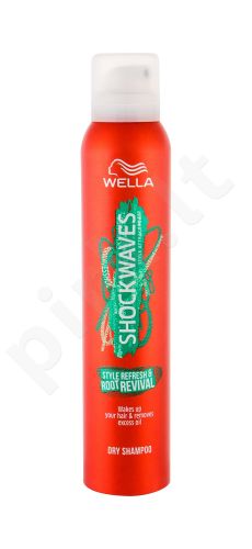 Wella Shockwaves, Style Refresh, sausas šampūnas moterims, 180ml