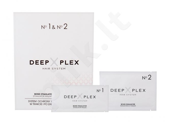 Stapiz No. 1 & No. 2, Deep Plex, rinkinys plaukų dažai moterims, (Bond Stimulator No. 1 6 ml + Bond Enhancer No. 2 25 ml)