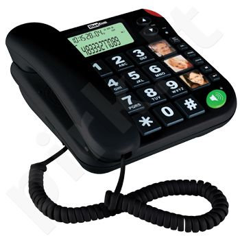 MaxCom KXT480BB laidinis telefono aparatas, juodas