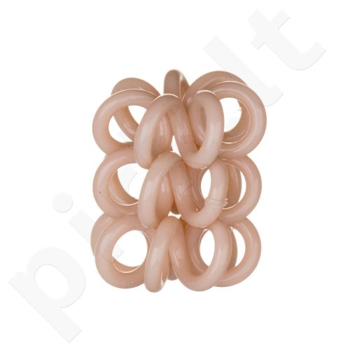Invisibobble Nano Hair Ring, plaukų Ring moterims, 3pc, (To Be Or Nude To Be)