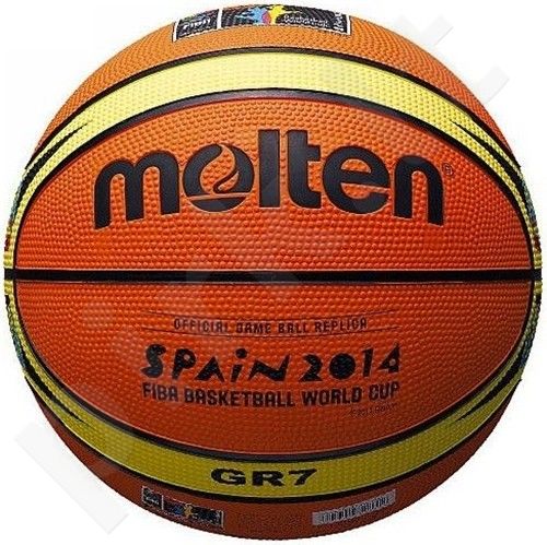 Krepšinio kamuolys rubber BGR7-WCM