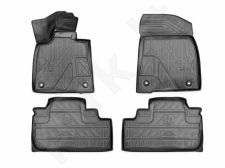 Guminiai kilimėliai 3D LEXUS RX 2015->, 4 pcs. /L41009G /gray