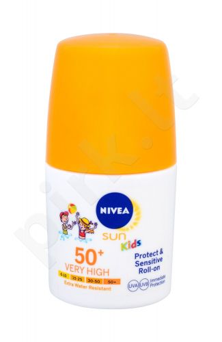 Nivea Sun Kids, Protect & Sensitive, Sun kūno losjonas vaikams, 50ml