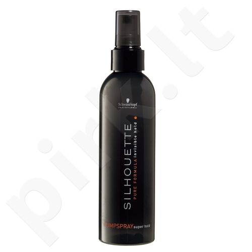 Schwarzkopf Silhouette, Super Hold Pumpspray, plaukų purškiklis moterims, 200ml