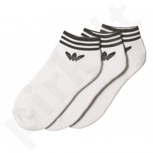Kojinės Adidas ORIGINALS Trefoil Ankle Stripes 3pak AZ6288