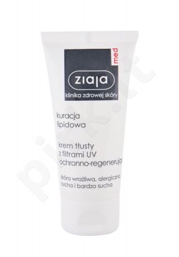 Ziaja Med Lipid Treatment, UV Filters, dieninis kremas moterims, 50ml