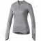 Marškinėliai bėgimui  Adidas Response 1/2 Zip Long Sleeve Tee W B47695