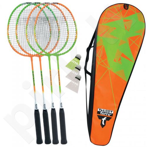 Badmintono rinkinys Talbot Torro 4 Attacker 449505