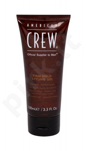 American Crew Style, Firm Hold Styling Gel, plaukų želė vyrams, 100ml