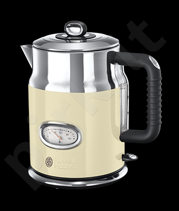 Kettle Russell Hobbs 21672-70 Retro Vintage | 1,7L | cream