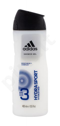 Adidas Hydra Sport, 3in1, dušo želė vyrams, 400ml