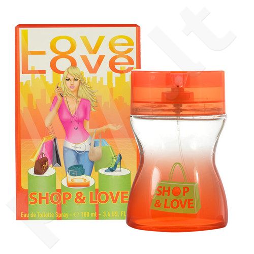 Love Love Shop & Love, tualetinis vanduo moterims, 100ml, (Testeris)