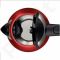 Virdulys Bosch TWK7804 Standard kettle, Stainless steel, Red, 2200 W, 360° rotational base, 1.7 L
